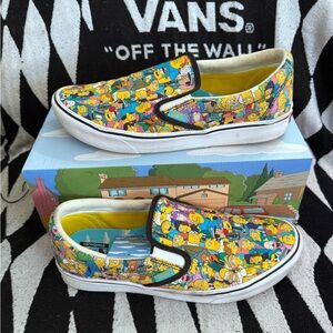 Vans x The Simpsons Comfycush Slip On Springfield